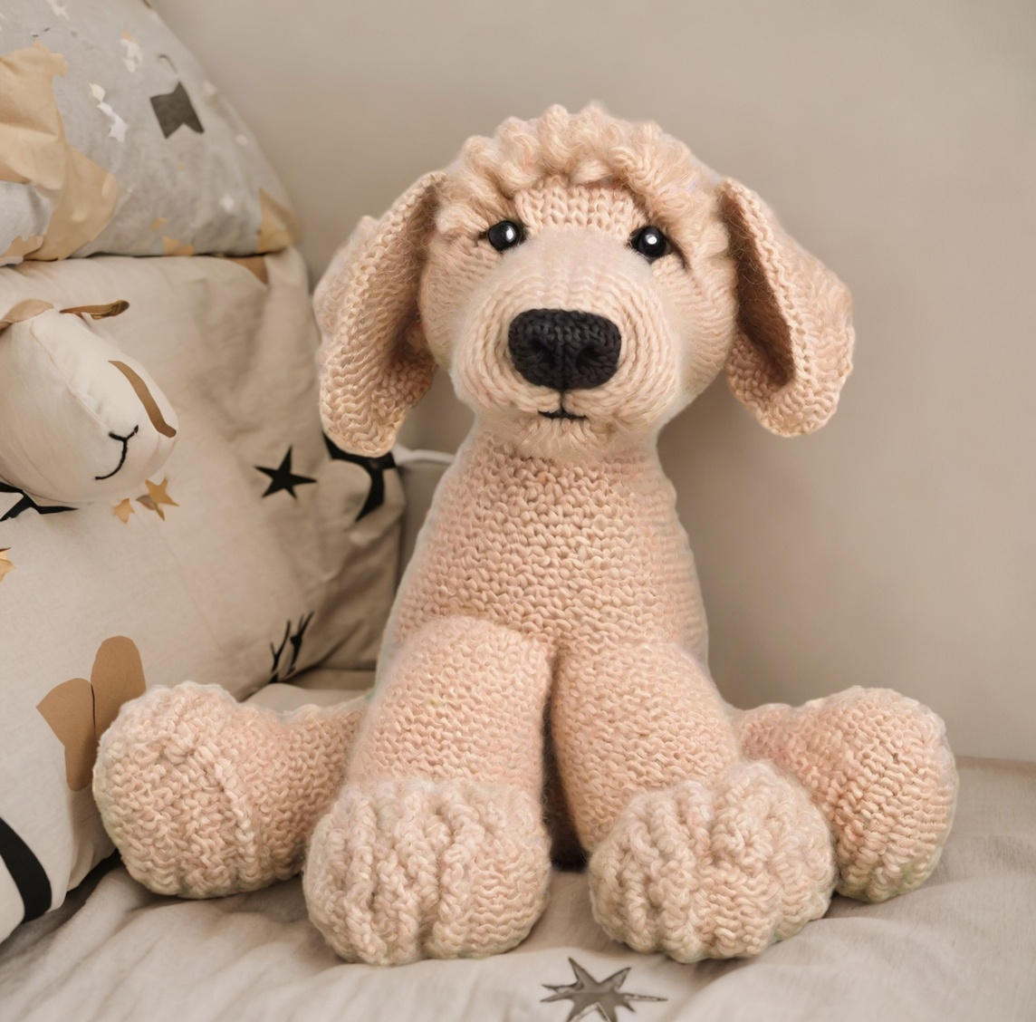 labrador knitting pattern