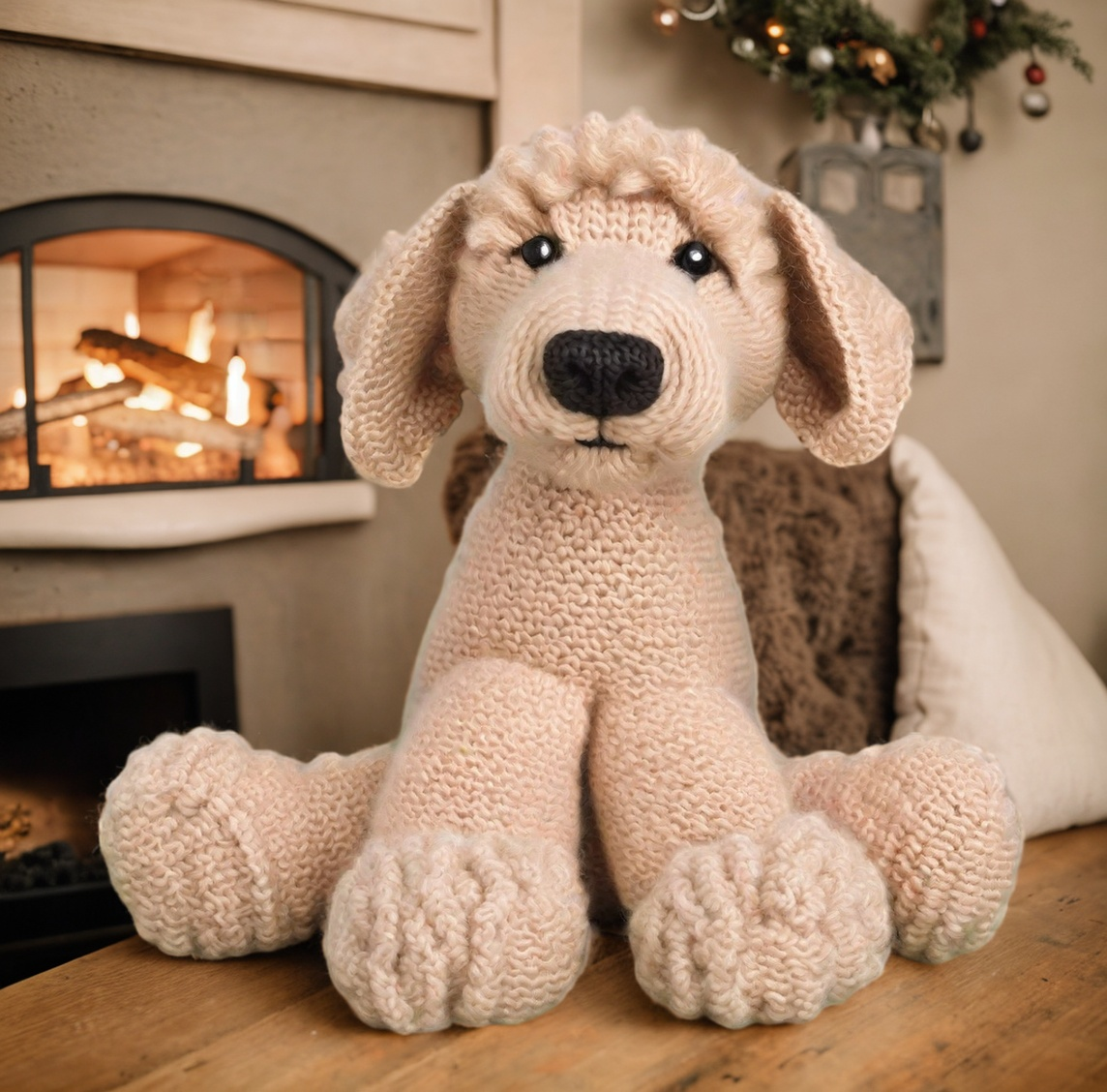 labrador knitting pattern