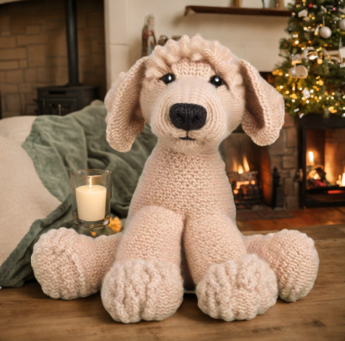 labrador knitting pattern