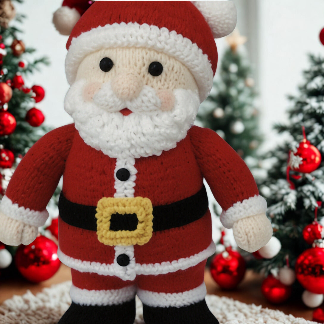Santa Knitting Pattern - 40CM + Gift