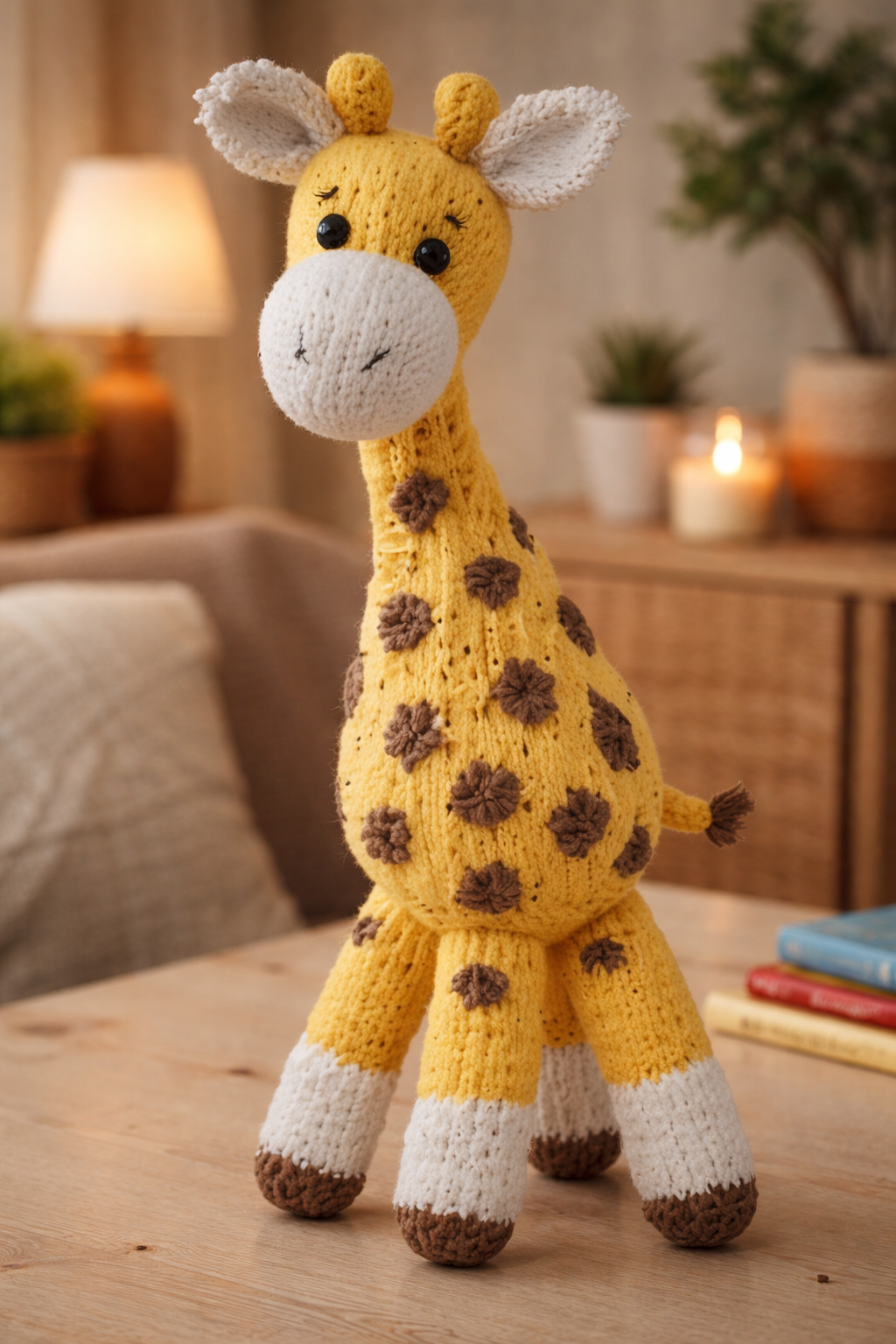 Giraffe Knitting Pattern