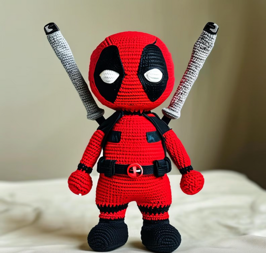 deadpool knitting pattern