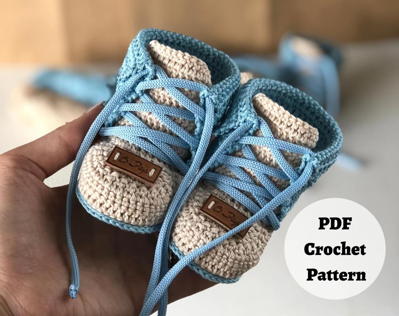 Baby Shoes Crochet Pattern