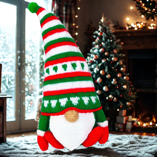 Gnome Christmas Knitting Pattern